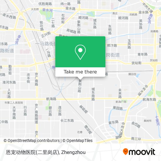 恩宠动物医院(二里岗店) map