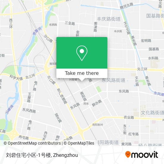 刘砦住宅小区-1号楼 map