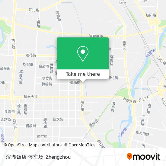 滨湖饭店-停车场 map