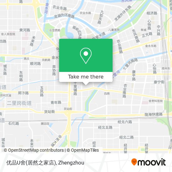 优品U舍(居然之家店) map