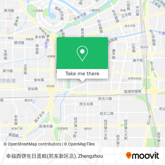 幸福西饼生日蛋糕(郑东新区店) map