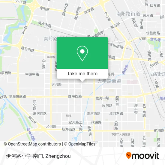 伊河路小学-南门 map