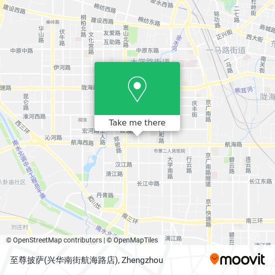 至尊披萨(兴华南街航海路店) map