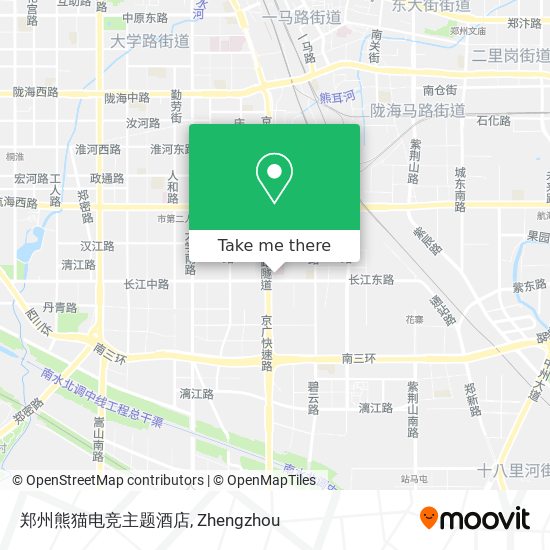 郑州熊猫电竞主题酒店 map