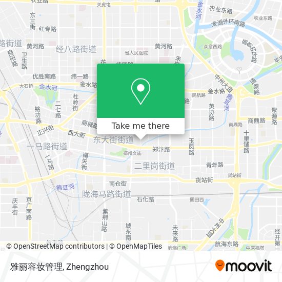 雅丽容妆管理 map