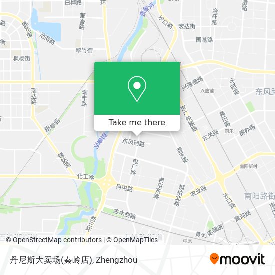 丹尼斯大卖场(秦岭店) map