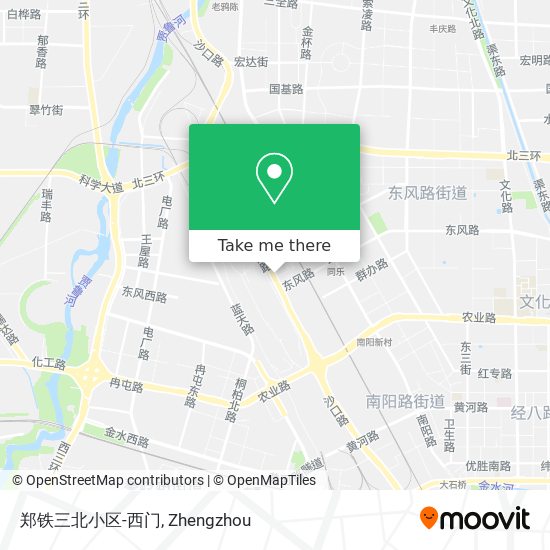 郑铁三北小区-西门 map