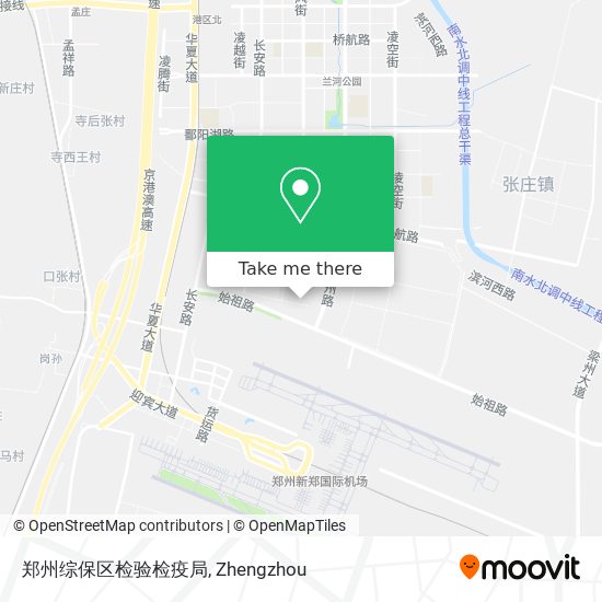 郑州综保区检验检疫局 map