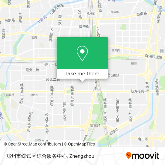 郑州市综试区综合服务中心 map