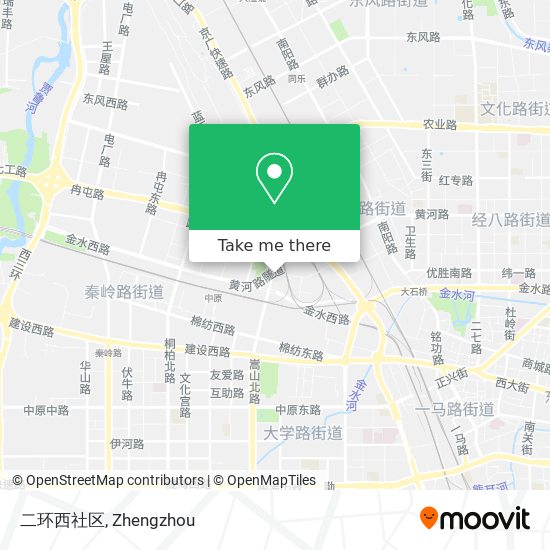 二环西社区 map