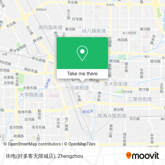 街电(好多客无限城店) map