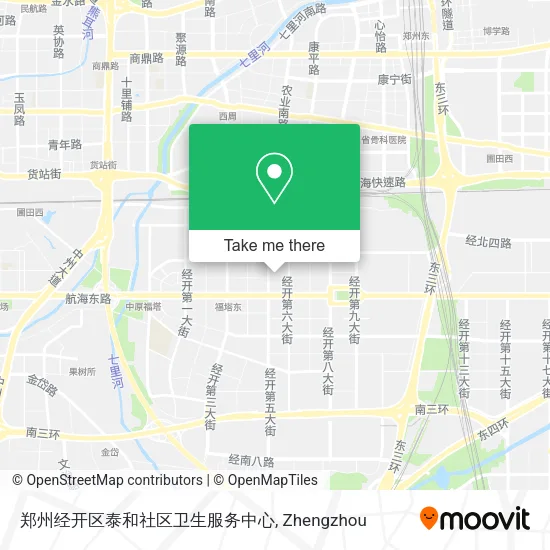 郑州经开区泰和社区卫生服务中心 map