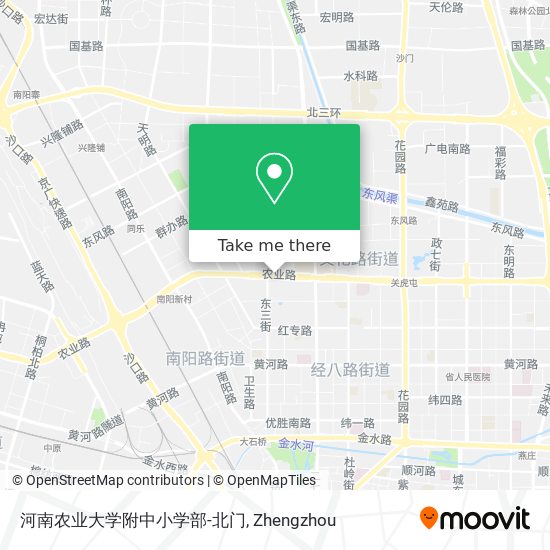 河南农业大学附中小学部-北门 map
