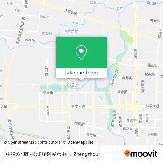 中建双湖科技城规划展示中心 map