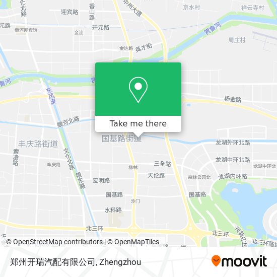 郑州开瑞汽配有限公司 map