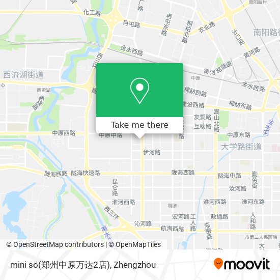 mini so(郑州中原万达2店) map