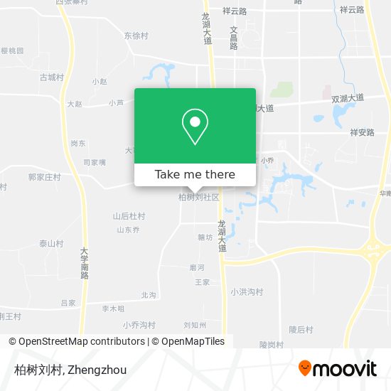 柏树刘村 map