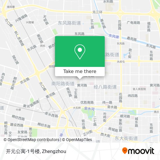 开元公寓-1号楼 map