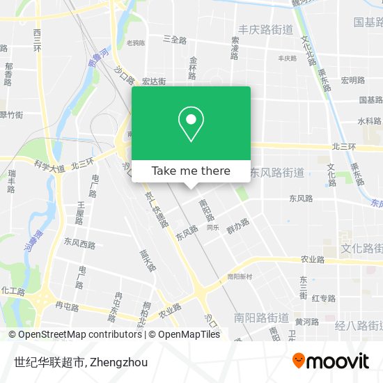 世纪华联超市 map