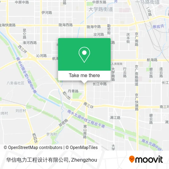 华信电力工程设计有限公司 map