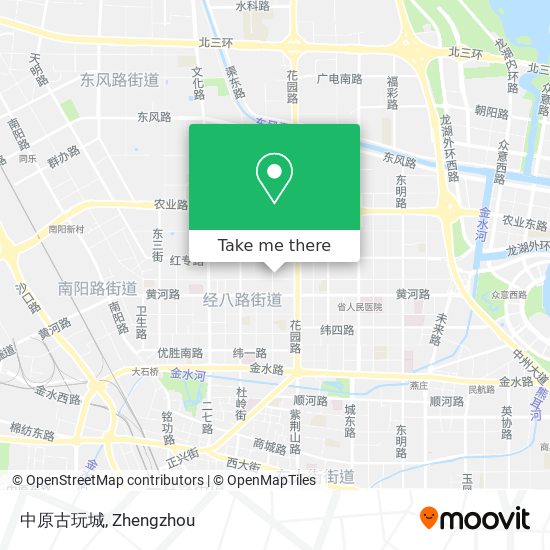 中原古玩城 map
