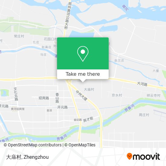 大庙村 map