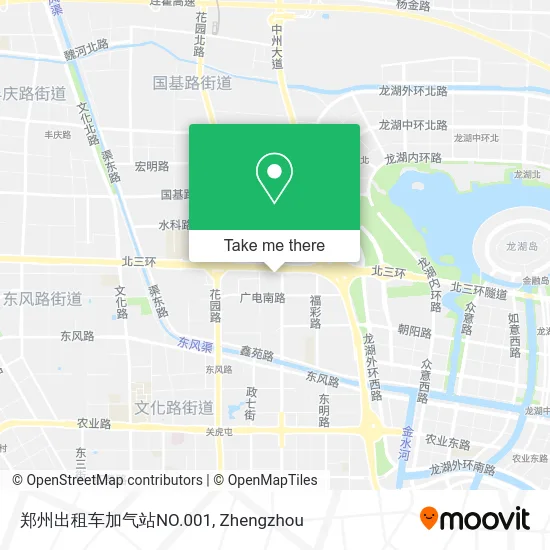 郑州出租车加气站NO.001 map