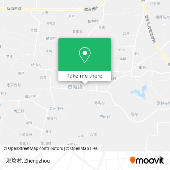 邪坟村 map