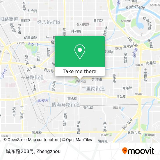 城东路203号 map