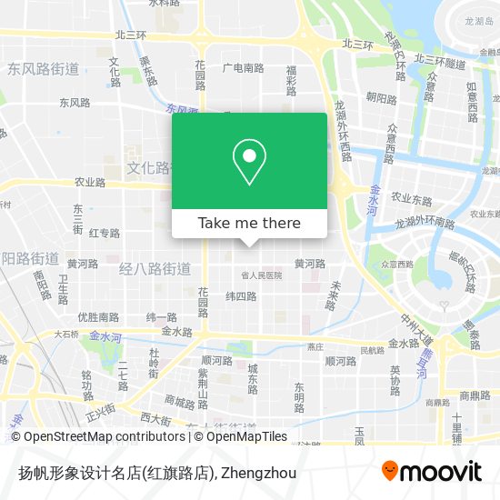 扬帆形象设计名店(红旗路店) map