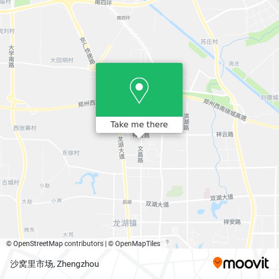沙窝里市场 map
