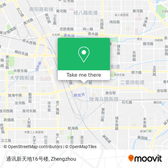 通讯新天地16号楼 map