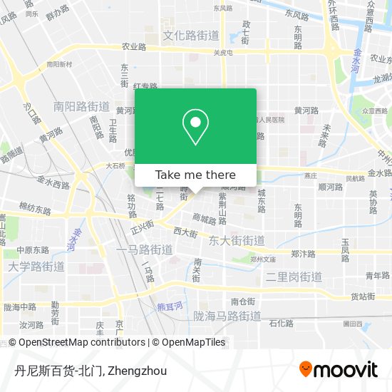 丹尼斯百货-北门 map