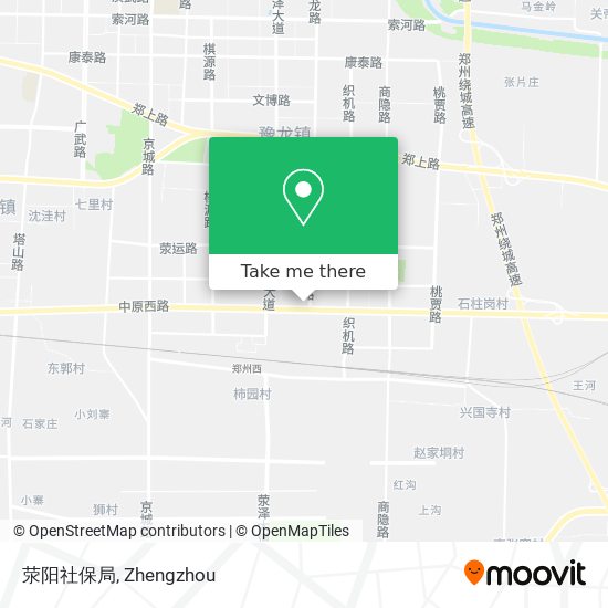 荥阳社保局 map