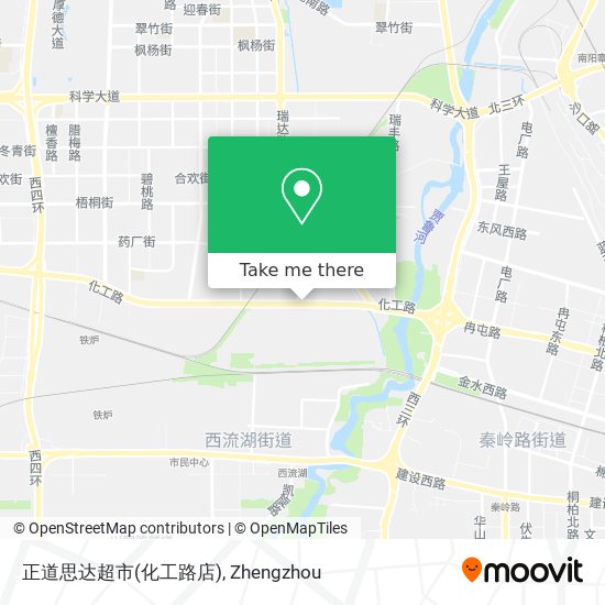 正道思达超市(化工路店) map