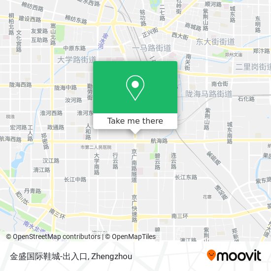 金盛国际鞋城-出入口 map
