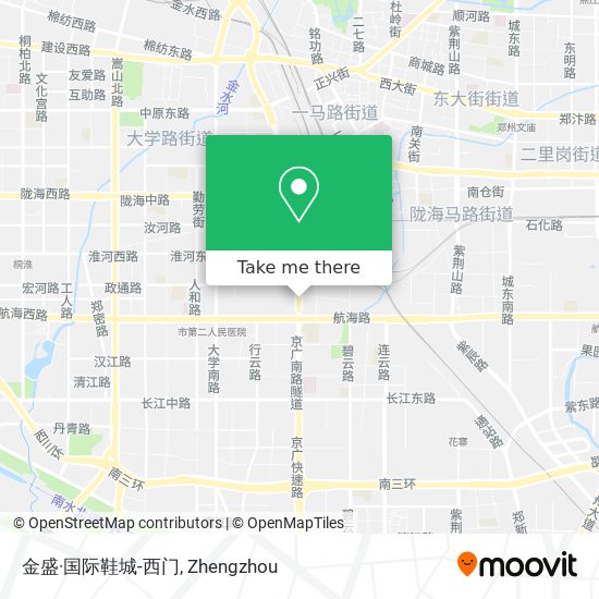 金盛·国际鞋城-西门 map