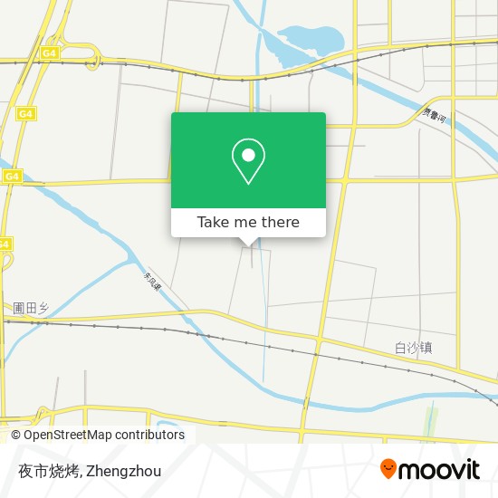 夜市烧烤 map