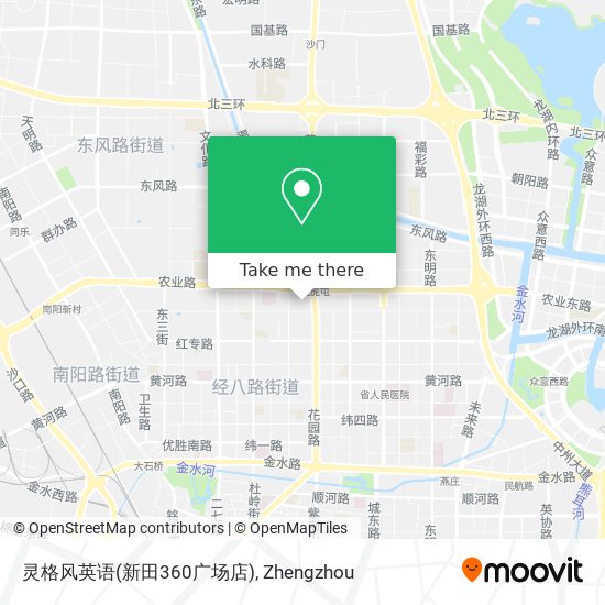 灵格风英语(新田360广场店) map
