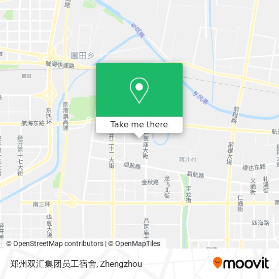 郑州双汇集团员工宿舍 map