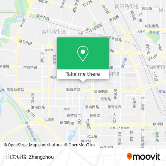 润未烘焙 map