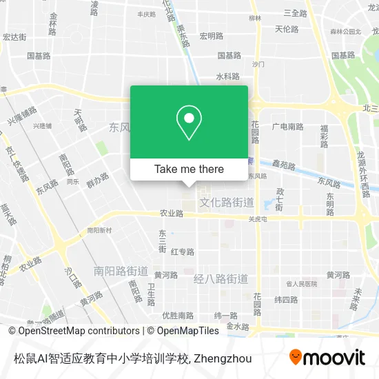 松鼠AI智适应教育中小学培训学校 map