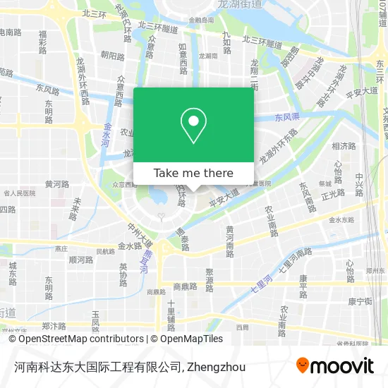 河南科达东大国际工程有限公司 map