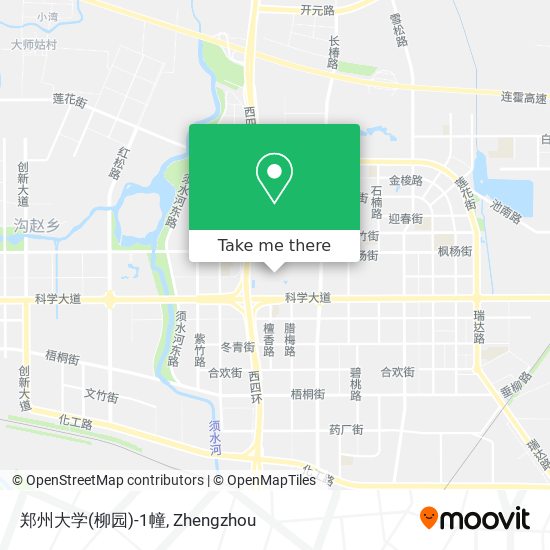 郑州大学(柳园)-1幢 map