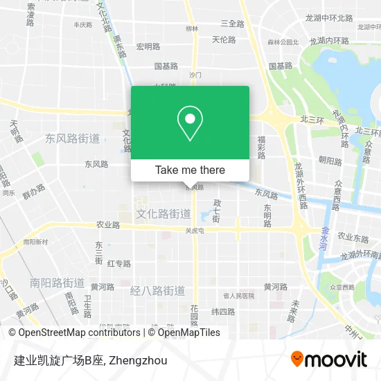 建业凯旋广场B座 map