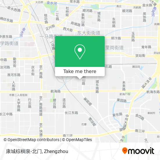 康城棕榈泉-北门 map