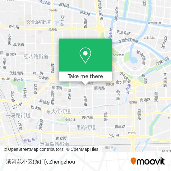 滨河苑小区(东门) map