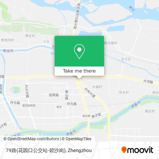 79路(花园口公交站-碧沙岗) map