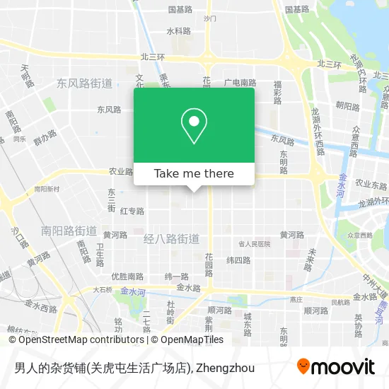 男人的杂货铺(关虎屯生活广场店) map