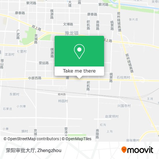 荥阳审批大厅 map